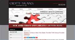 Desktop Screenshot of newyorktheftandlarcenylawyersblog.com