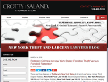 Tablet Screenshot of newyorktheftandlarcenylawyersblog.com